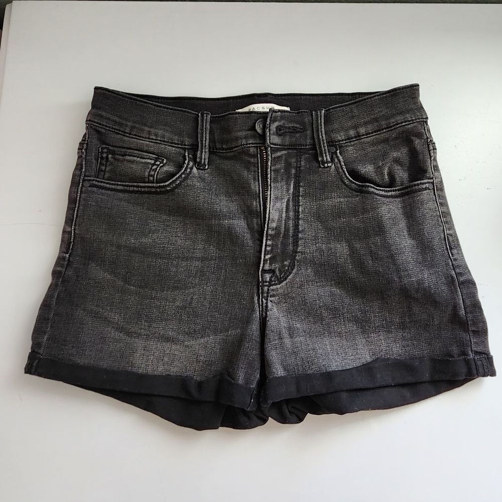 Pacsun Women's Black Denim Shorts Size 26